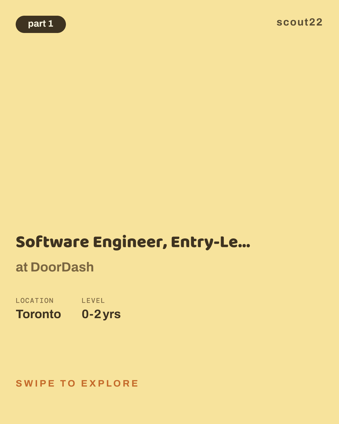Software Engineer, Entry-Level (Graduation Date Winter 2026 - Spring/Summer 2027) at DoorDash