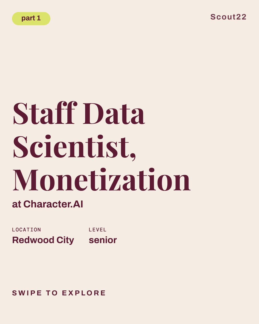 Staff Data Scientist, Monetization at Character.AI