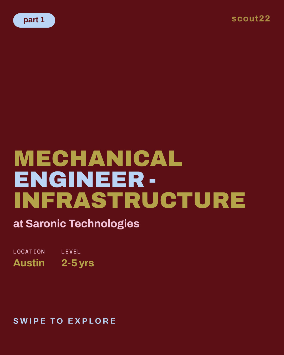 Mechanical Engineer - Infrastructure at Saronic Technologies