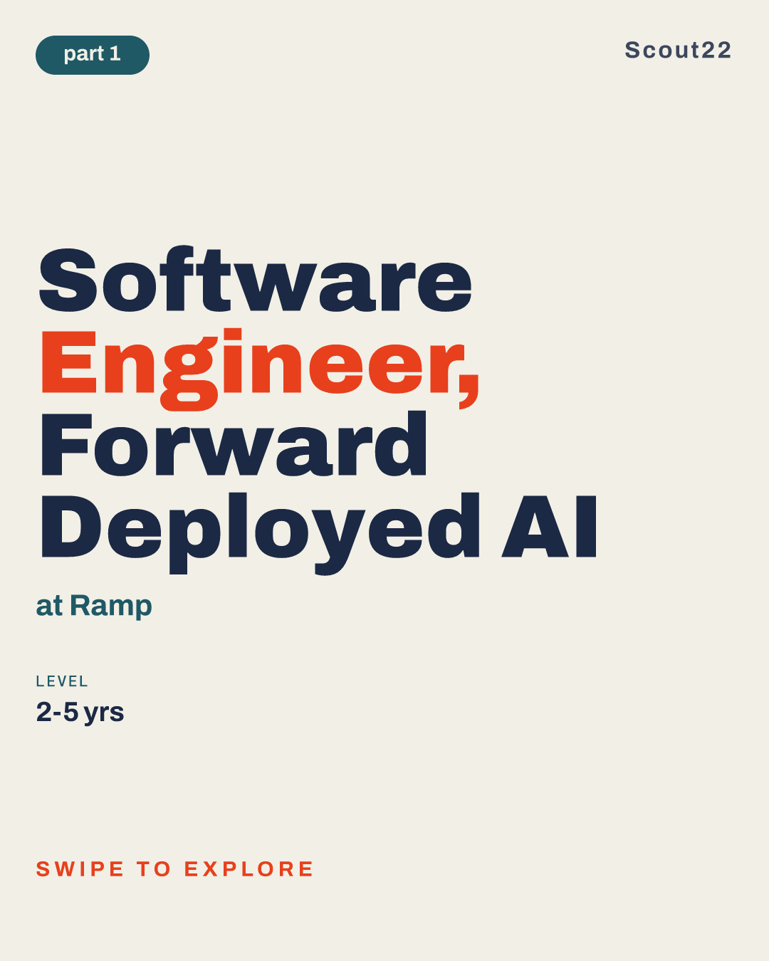Software Engineer, Forward Deployed AI at Ramp