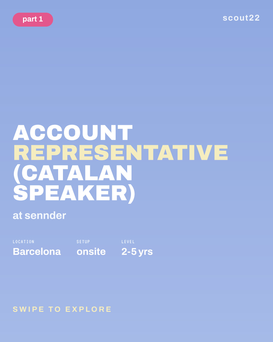 Account Representative (Catalan speaker) at sennder