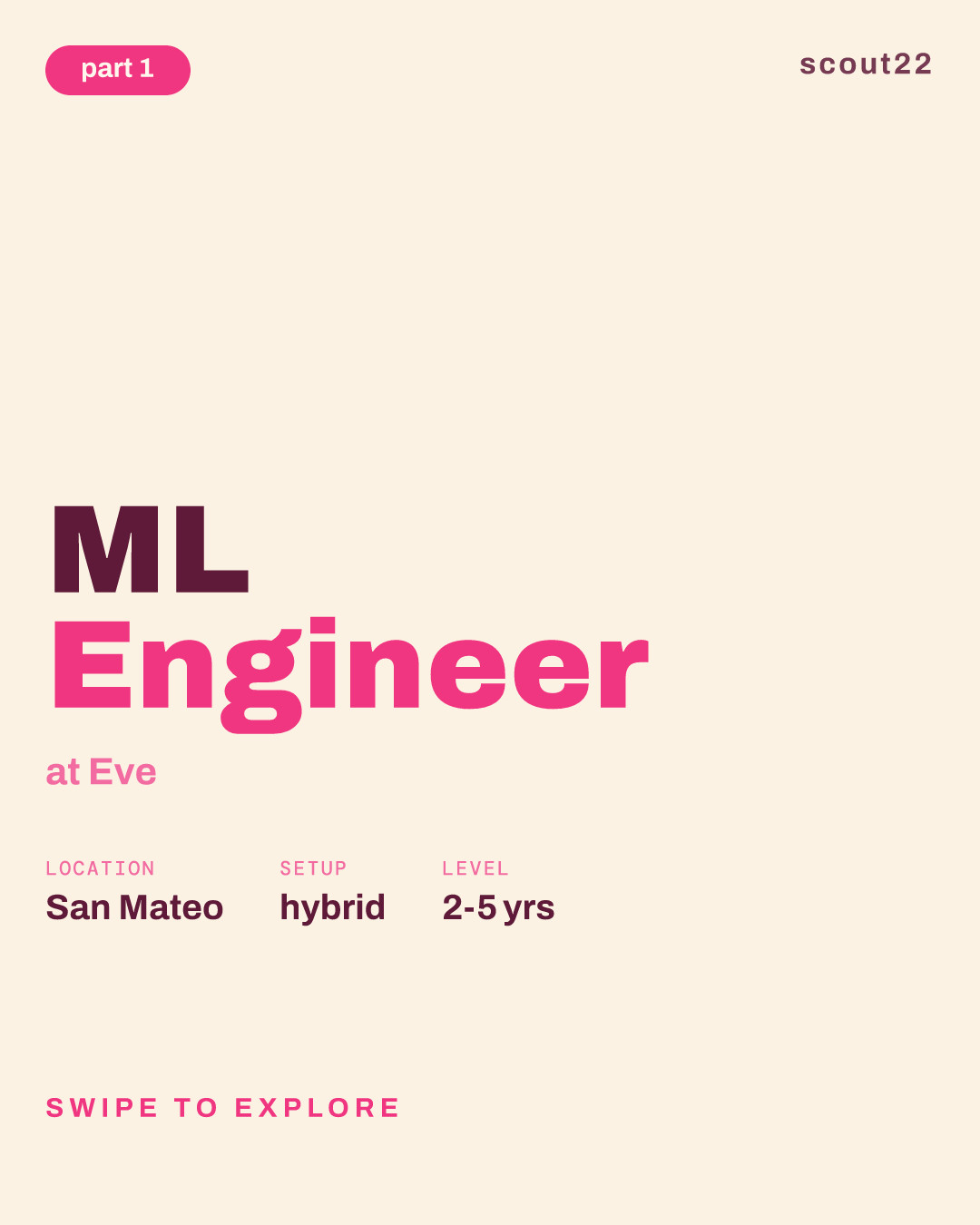 ML Engineer at Eve