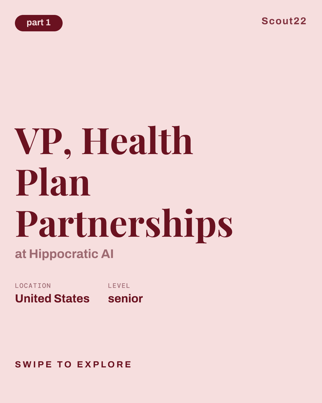 VP, Health Plan Partnerships at Hippocratic AI