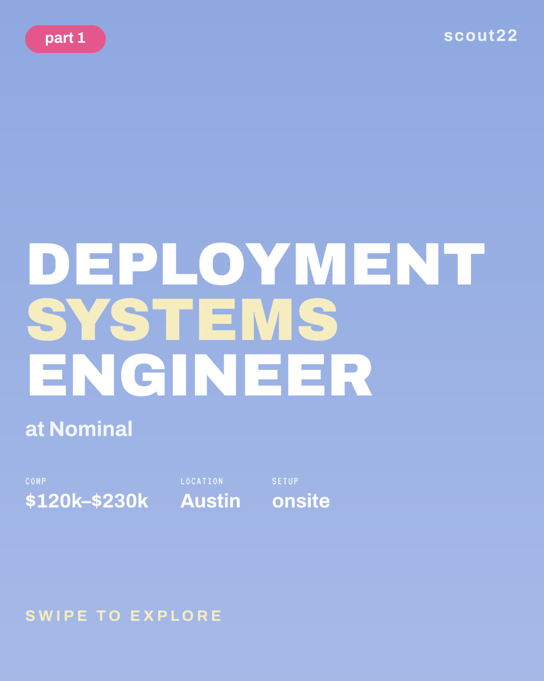 Deployment Systems Engineer at Nominal