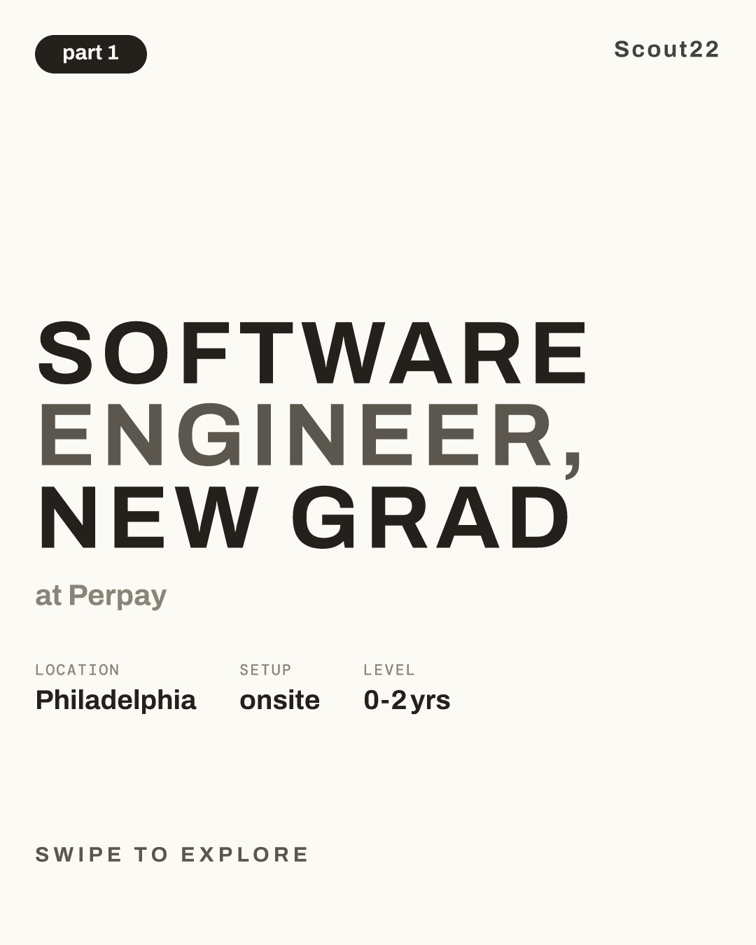 Software Engineer, New Grad at Perpay