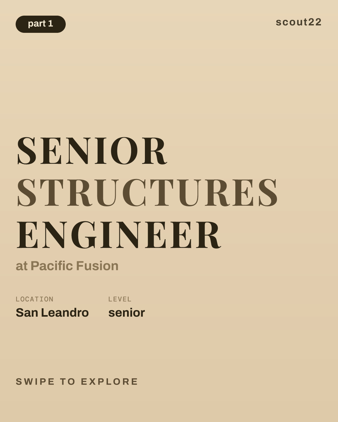 Senior Structures Engineer at Pacific Fusion
