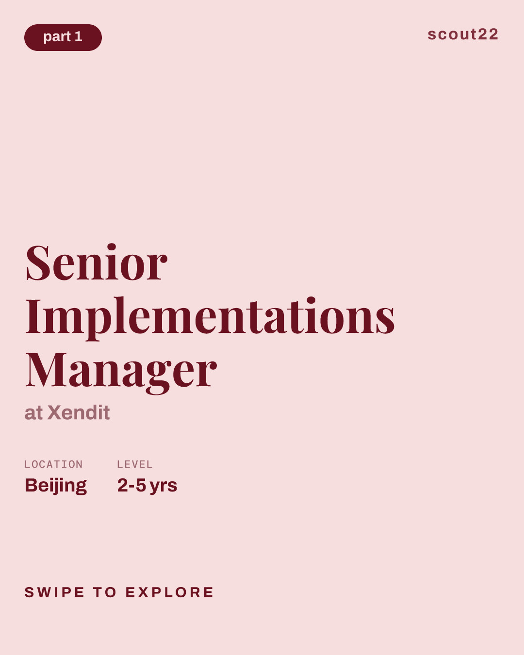 Senior Implementations Manager at Xendit