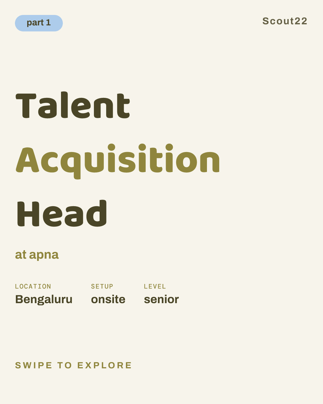 Talent Acquisition Head at apna
