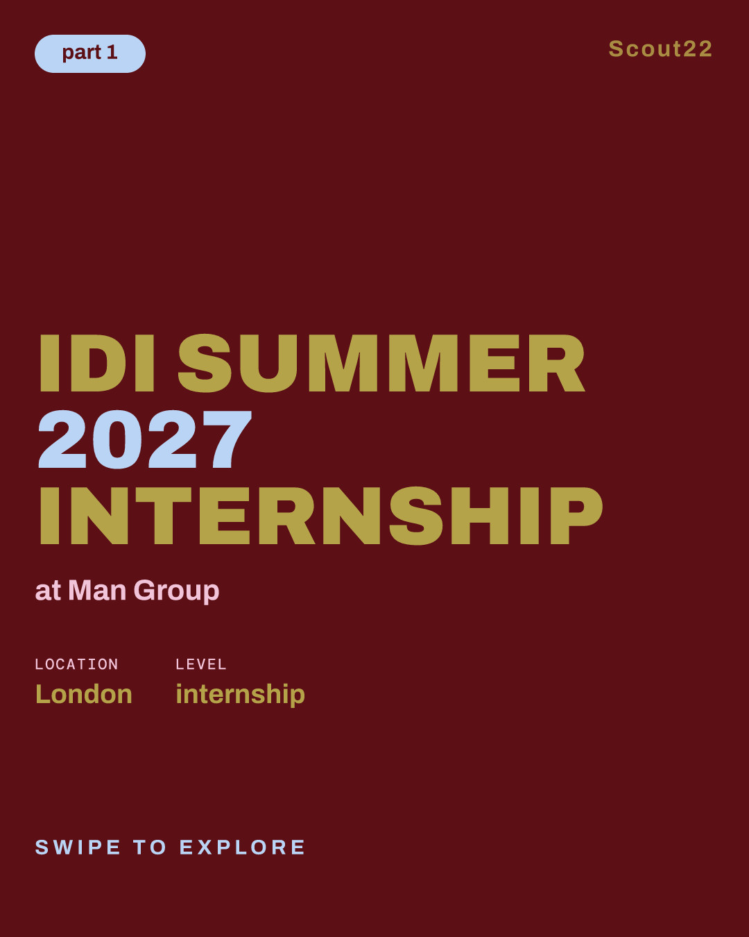 IDI Summer 2027 Internship at Man Group