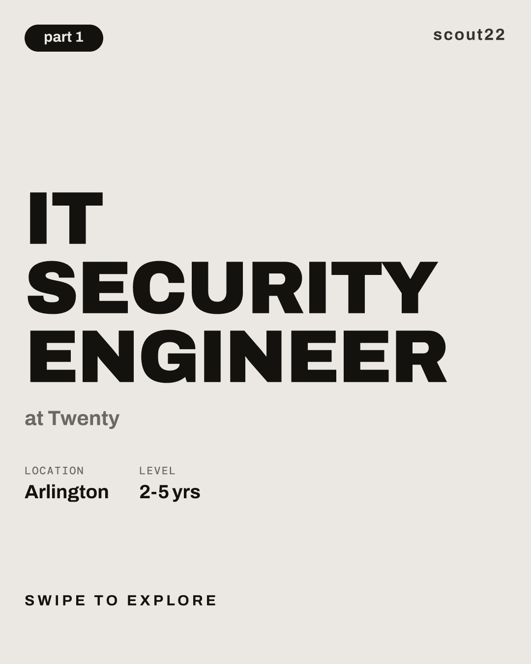 IT Security Engineer at Twenty