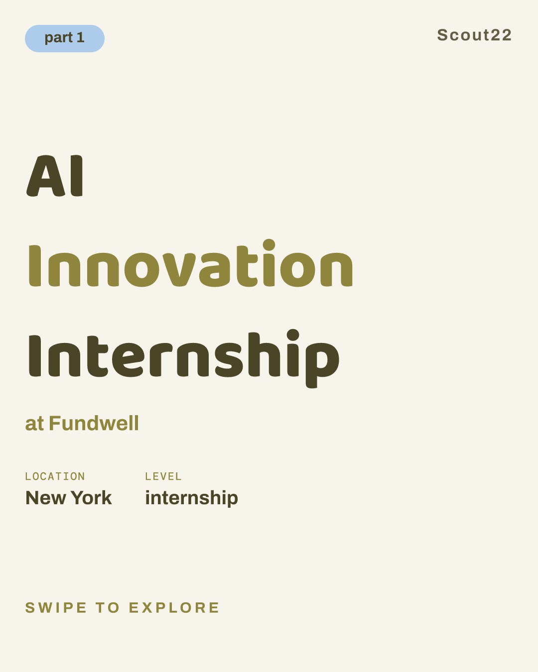 AI Innovation Internship at Fundwell