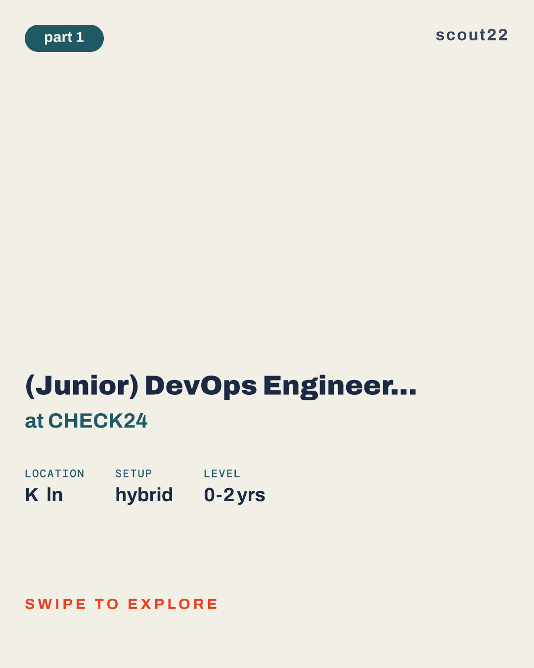 (Junior) DevOps Engineer (m/w/d) Mobilfunk at CHECK24