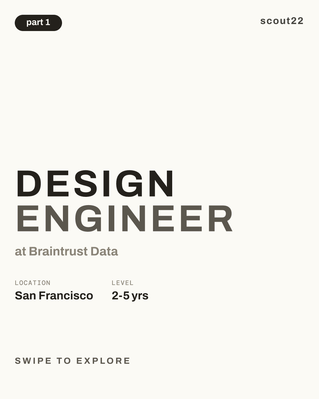 Design Engineer at Braintrust Data