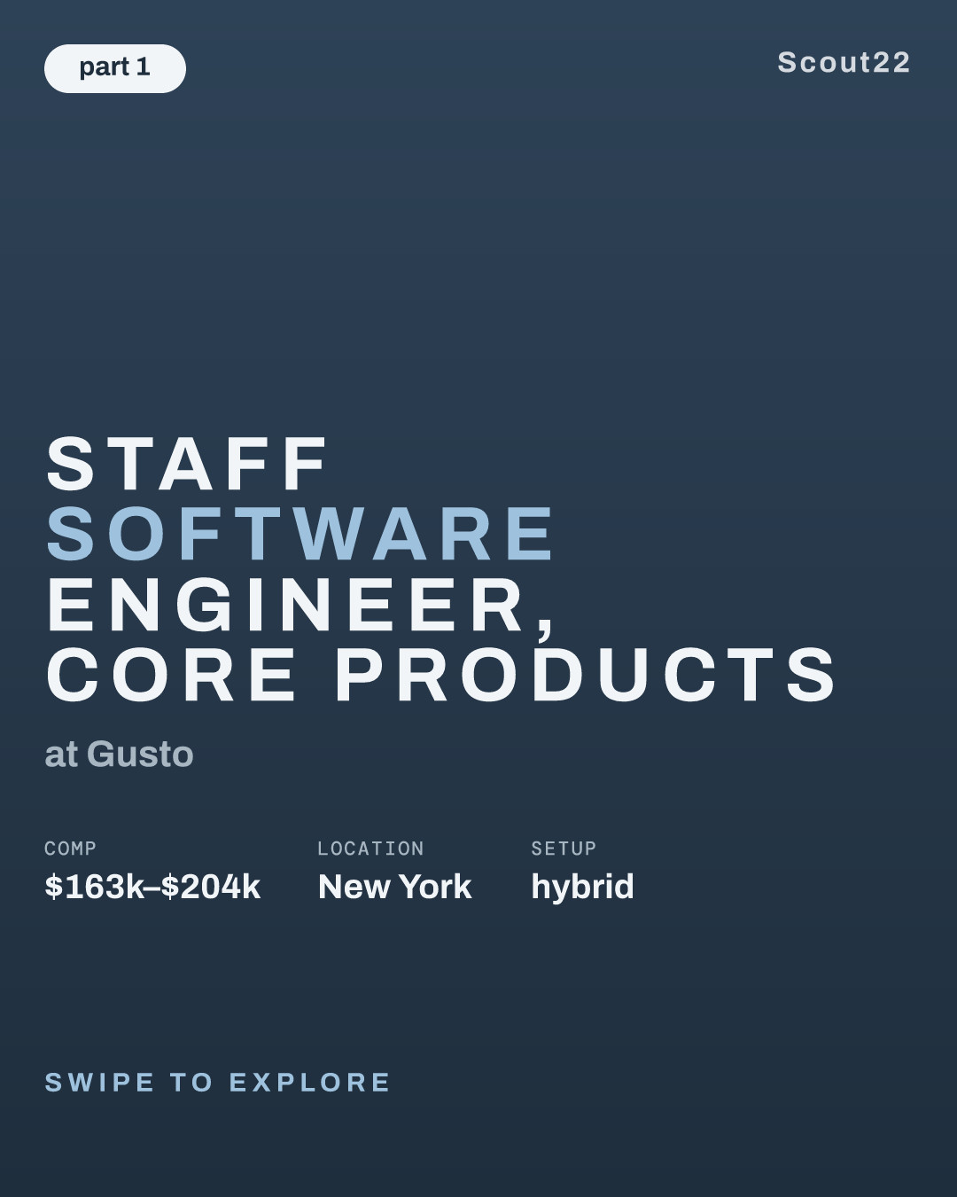 Staff Software Engineer, Core Products at Gusto