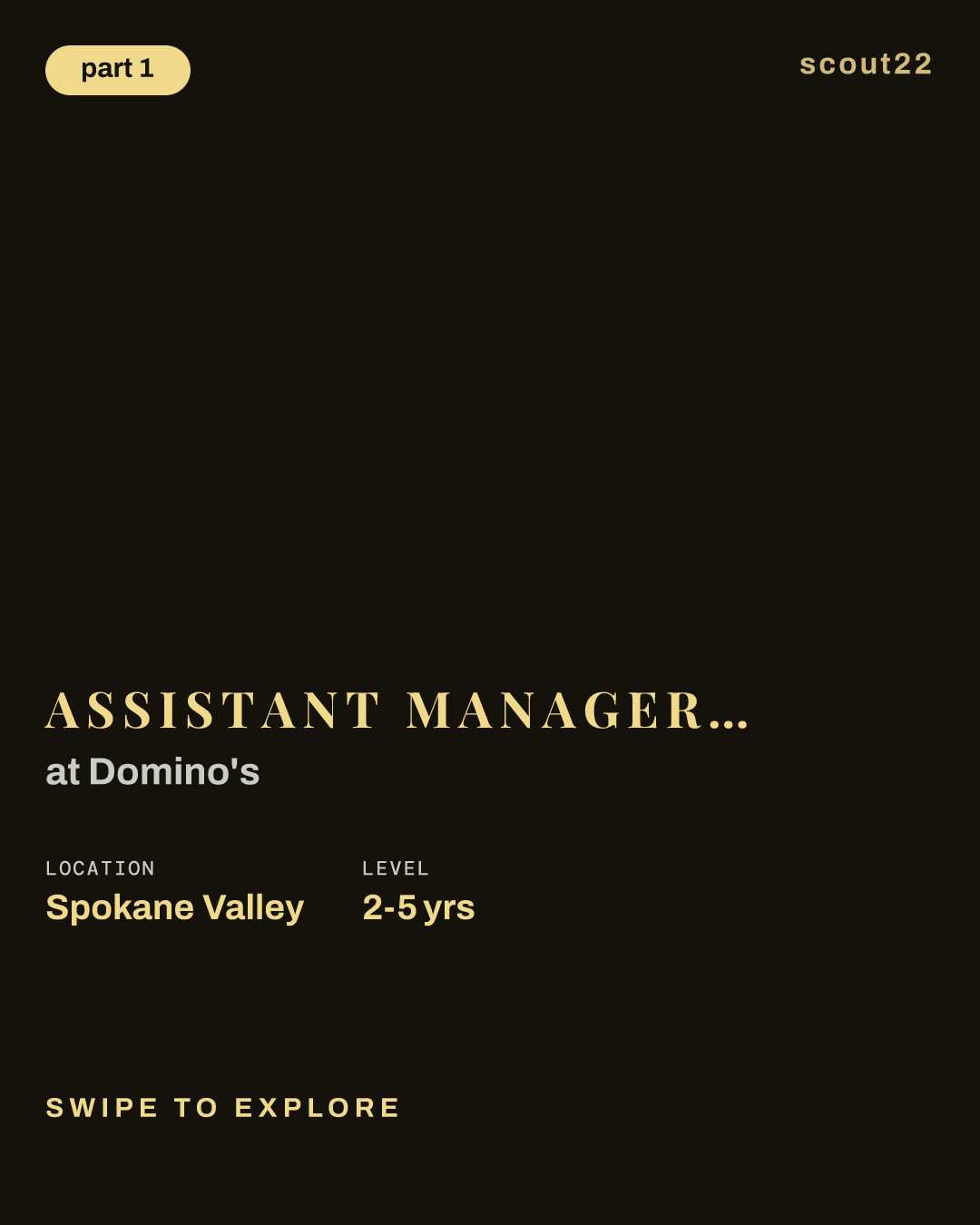 Assistant Manager Trainee (7042 - Veradale) at Domino's