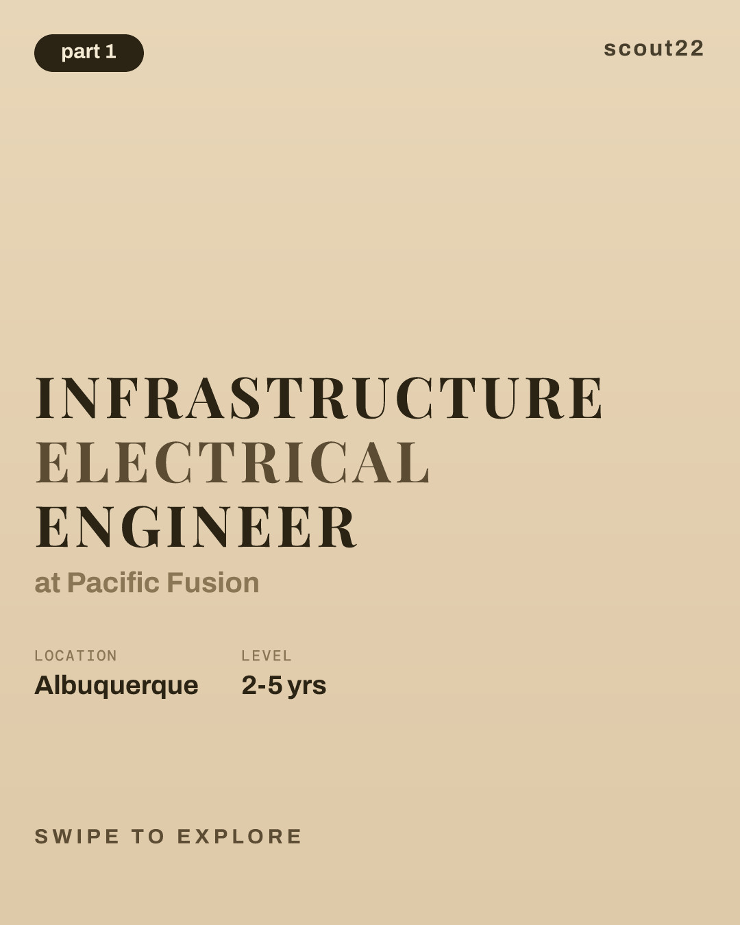 Infrastructure Electrical Engineer at Pacific Fusion