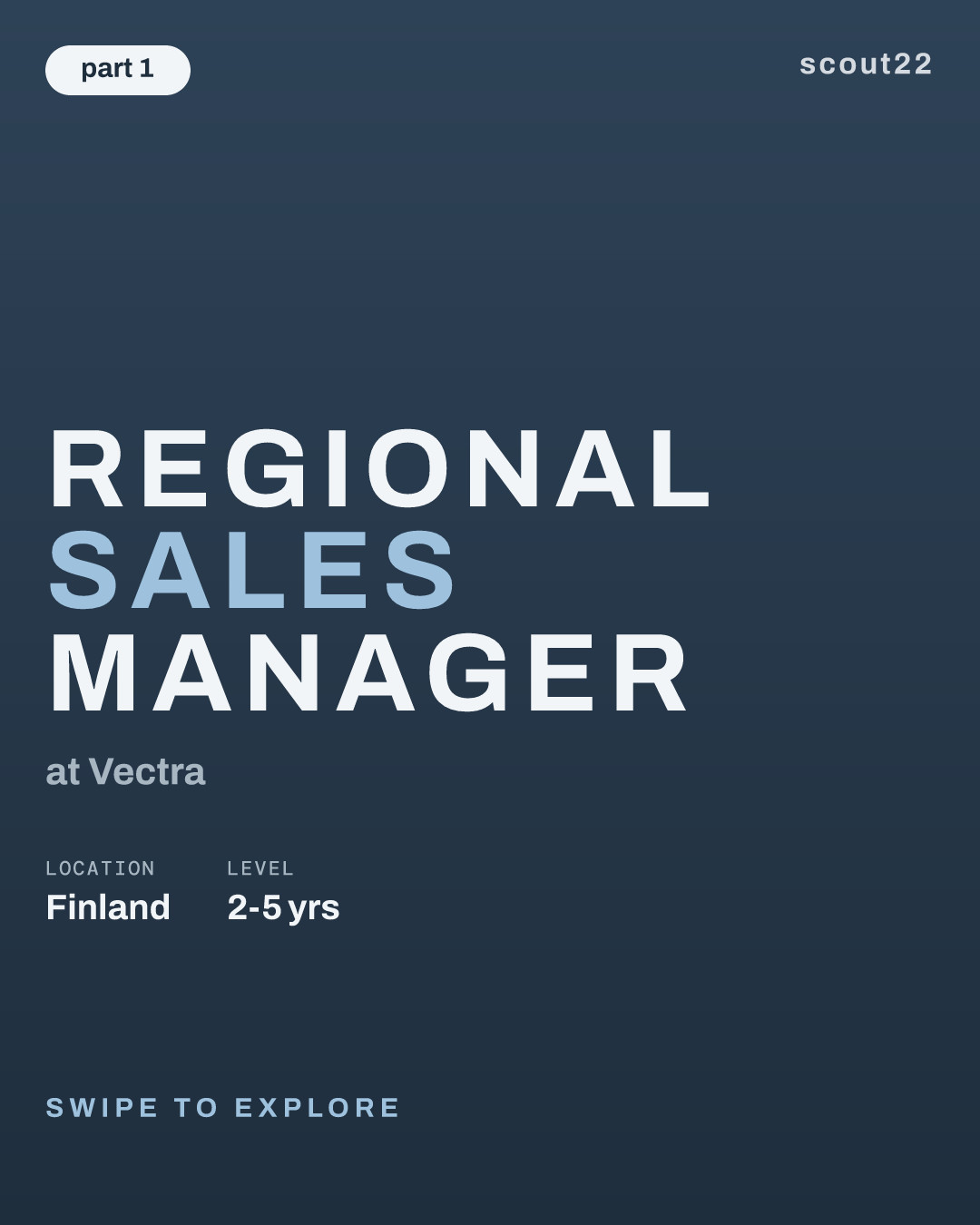 Regional Sales Manager at Vectra