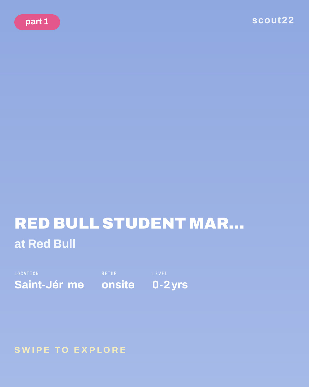 Red Bull Student Marketeer - Université du Québec en Outaouais (UQO) Campus Saint-Jérome at Red Bull