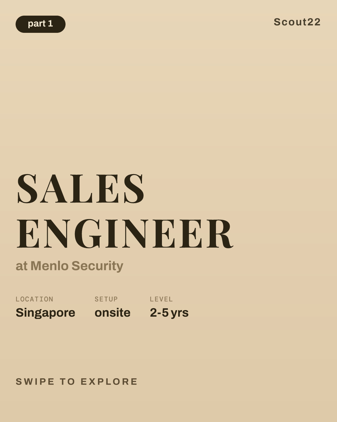 Sales Engineer at Menlo Security