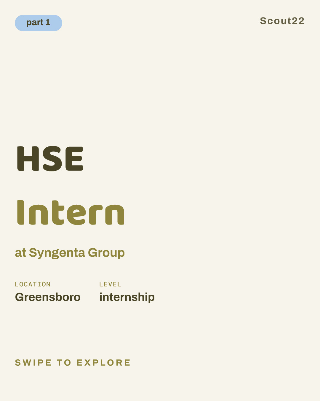 HSE Intern at Syngenta Group