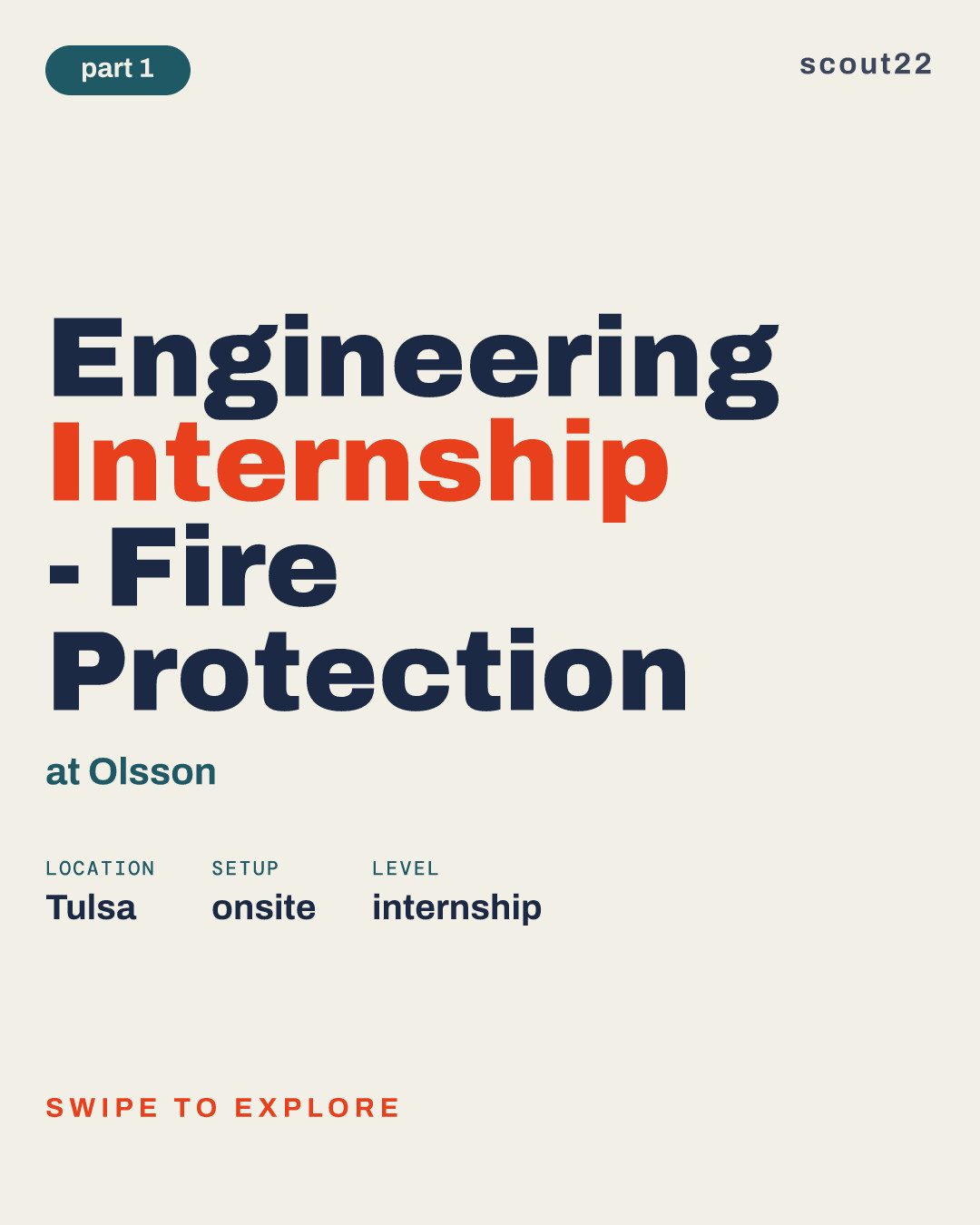 Engineering Internship - Fire Protection at Olsson