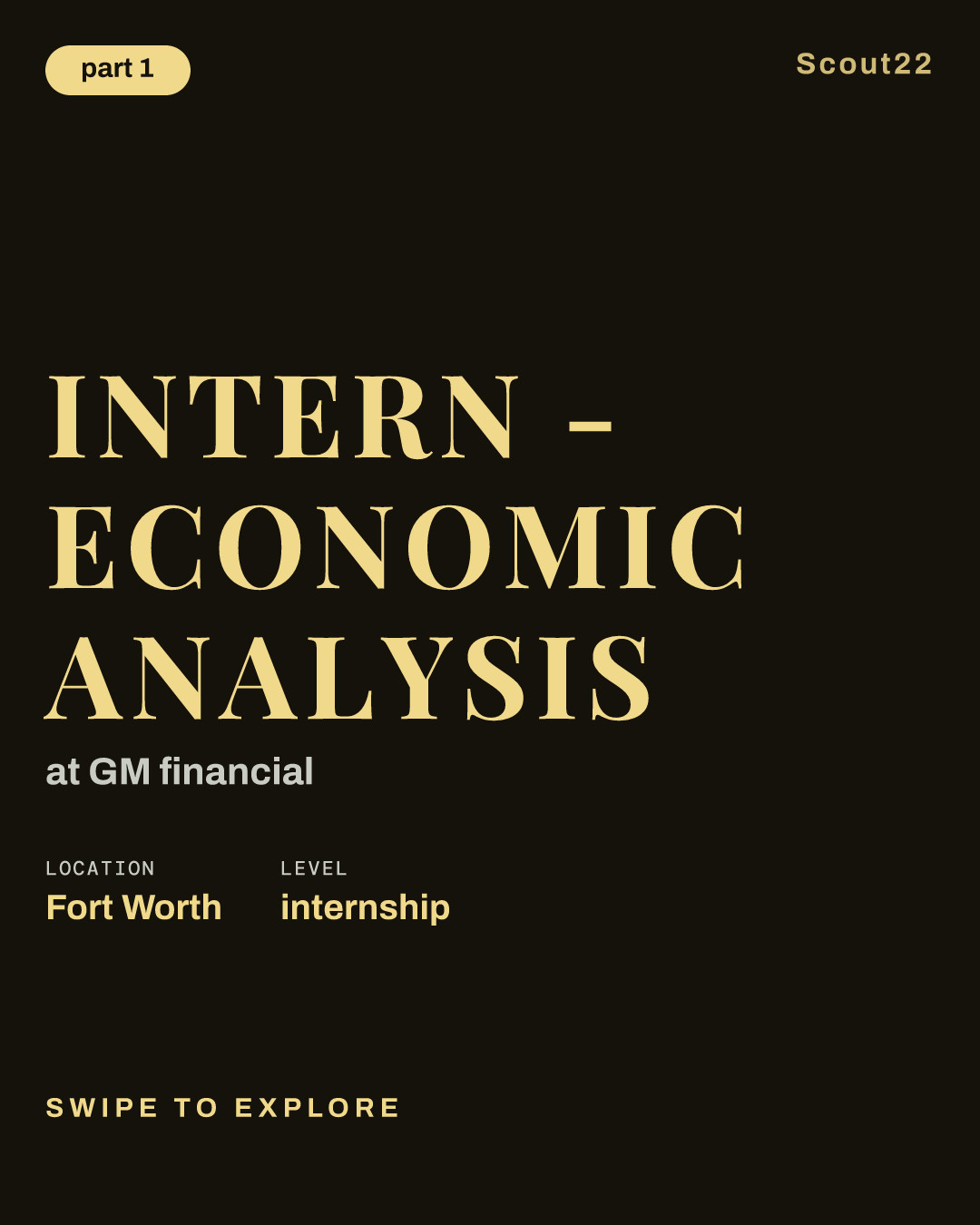 Intern - Economic Analysis at GM financial