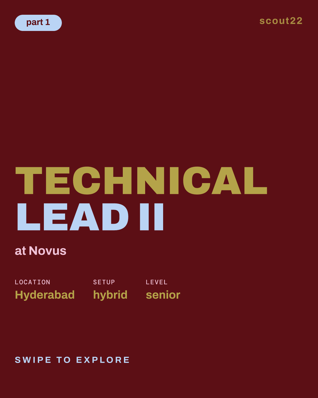 Technical Lead II at Novus