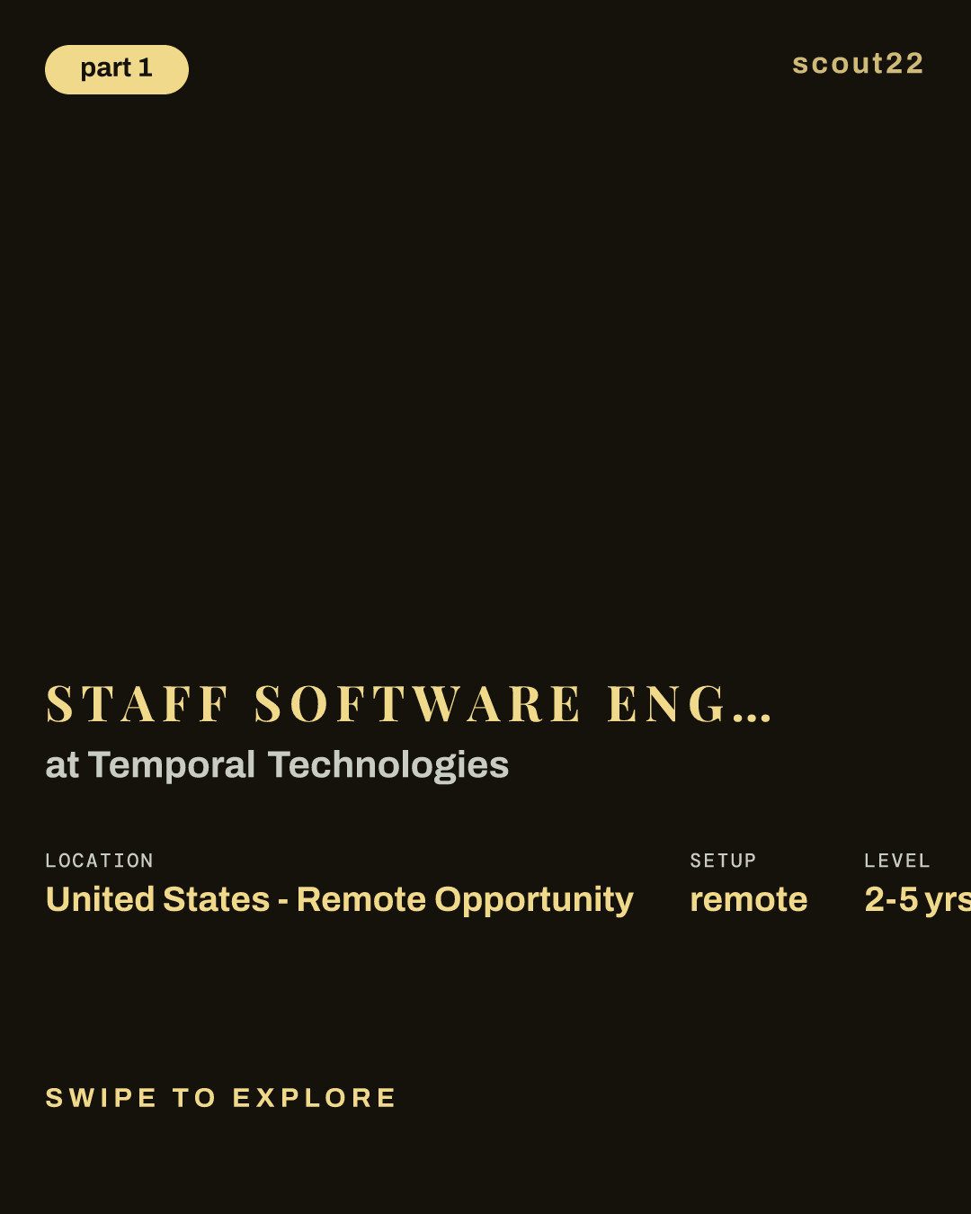 Staff Software Engineer, Cloud Identity at Temporal Technologies
