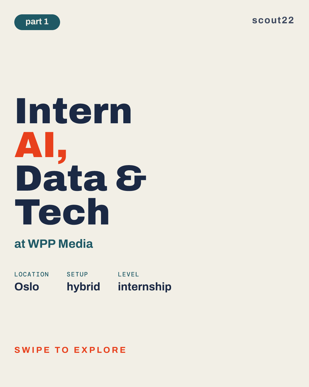 Intern AI, Data & Tech at WPP Media