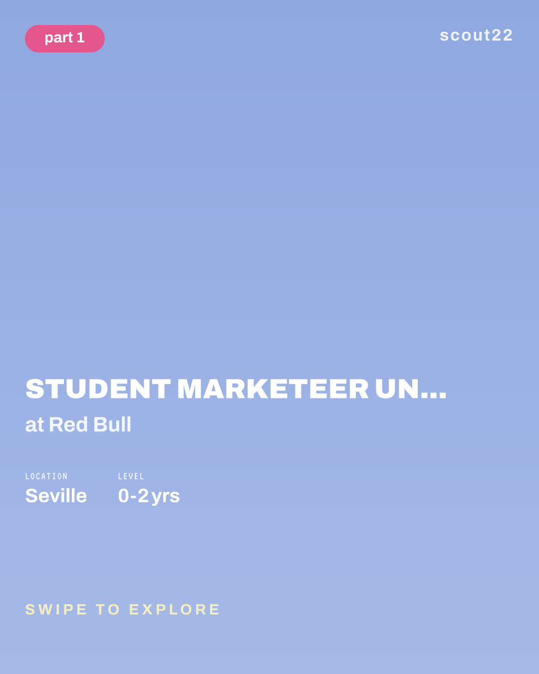Student Marketeer Universidad de Sevilla - Reina Mercedes at Red Bull