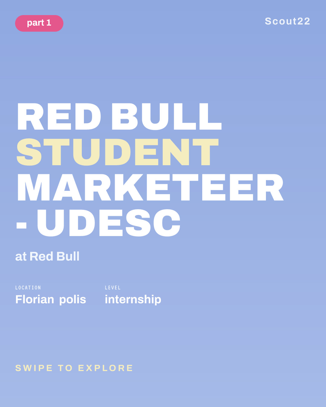 Red Bull Student Marketeer - UDESC at Red Bull