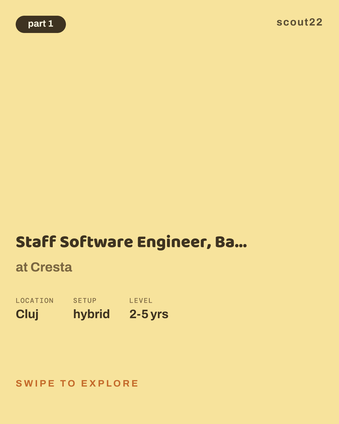Staff Software Engineer, Backend (Cluj) at Cresta