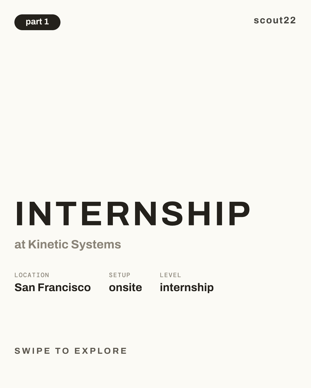 Internship at Kinetic Systems