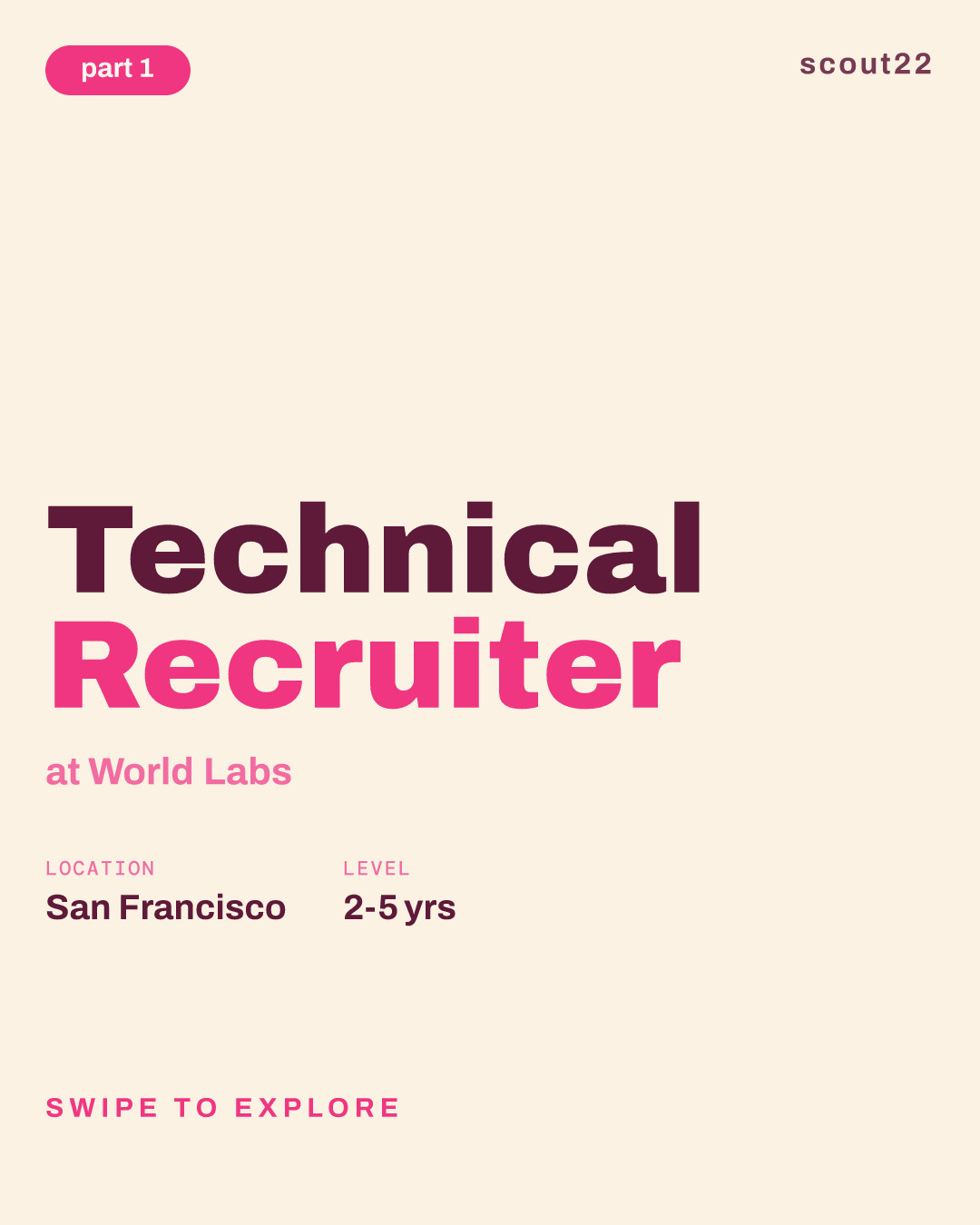 Technical Recruiter at World Labs