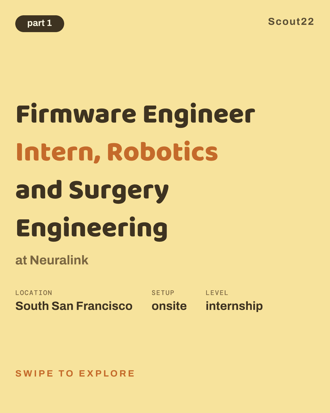 Firmware Engineer Intern, Robotics and Surgery Engineering at Neuralink