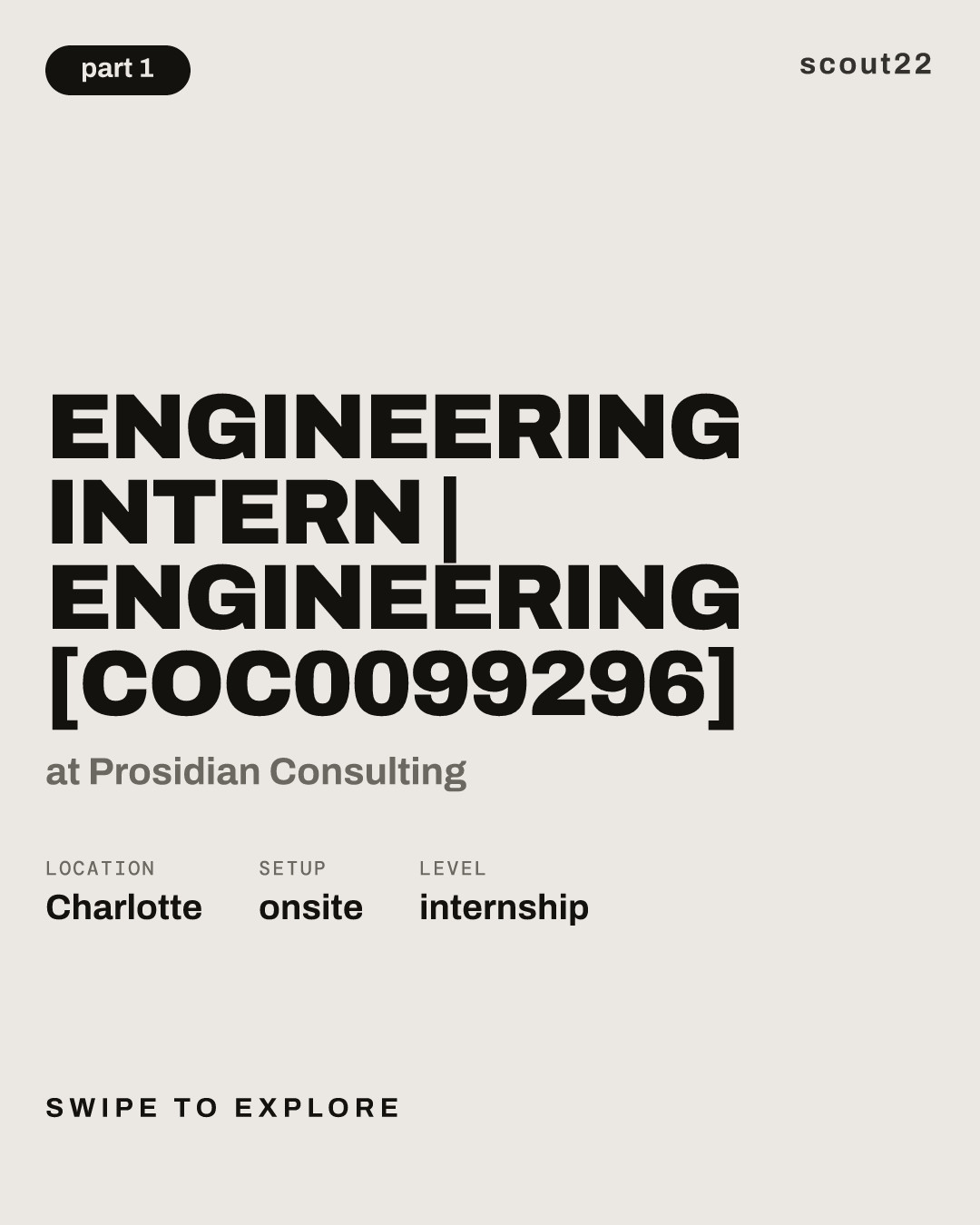 Engineering Intern | Engineering [COC0099296] at Prosidian Consulting