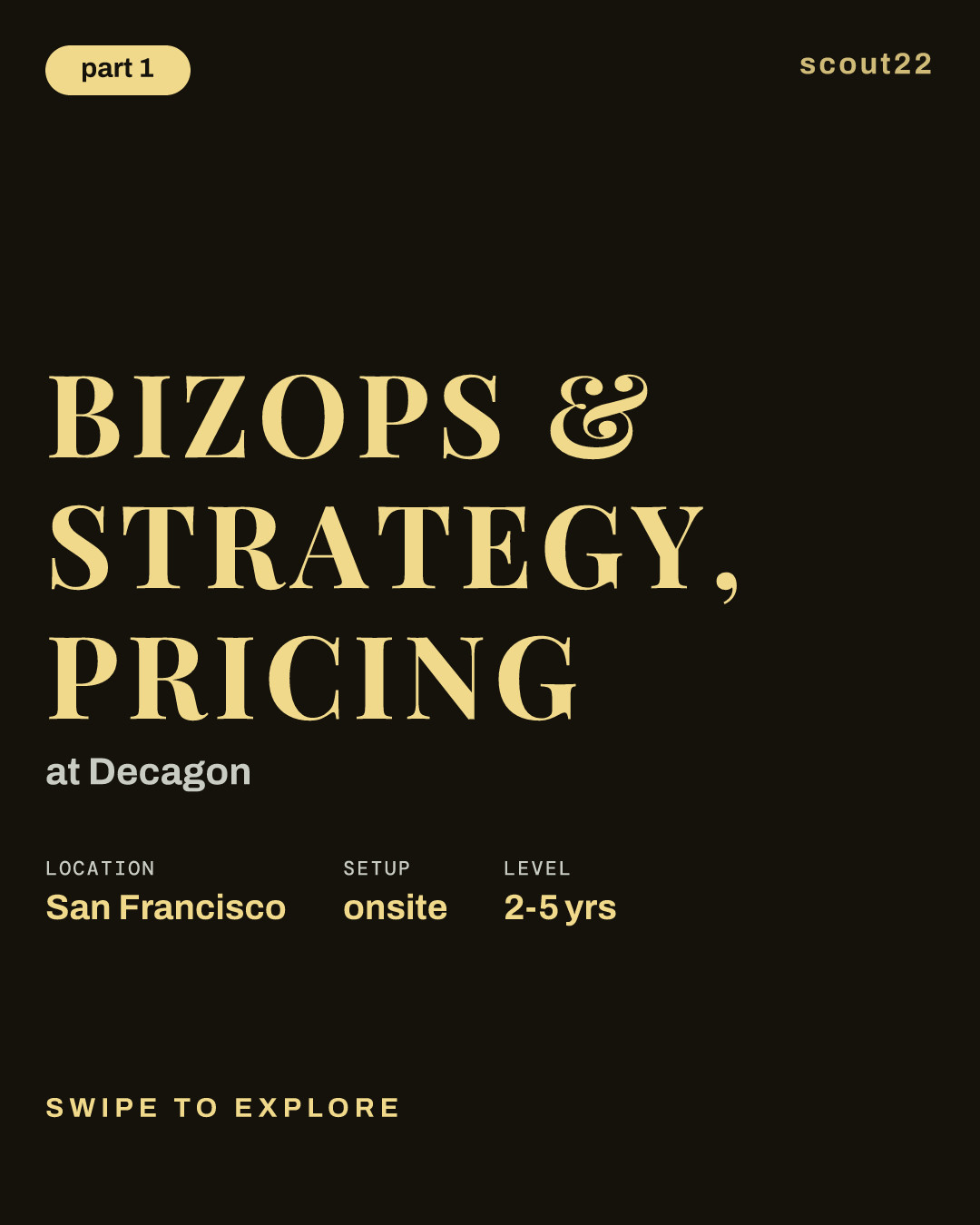 BizOps & Strategy, Pricing at Decagon