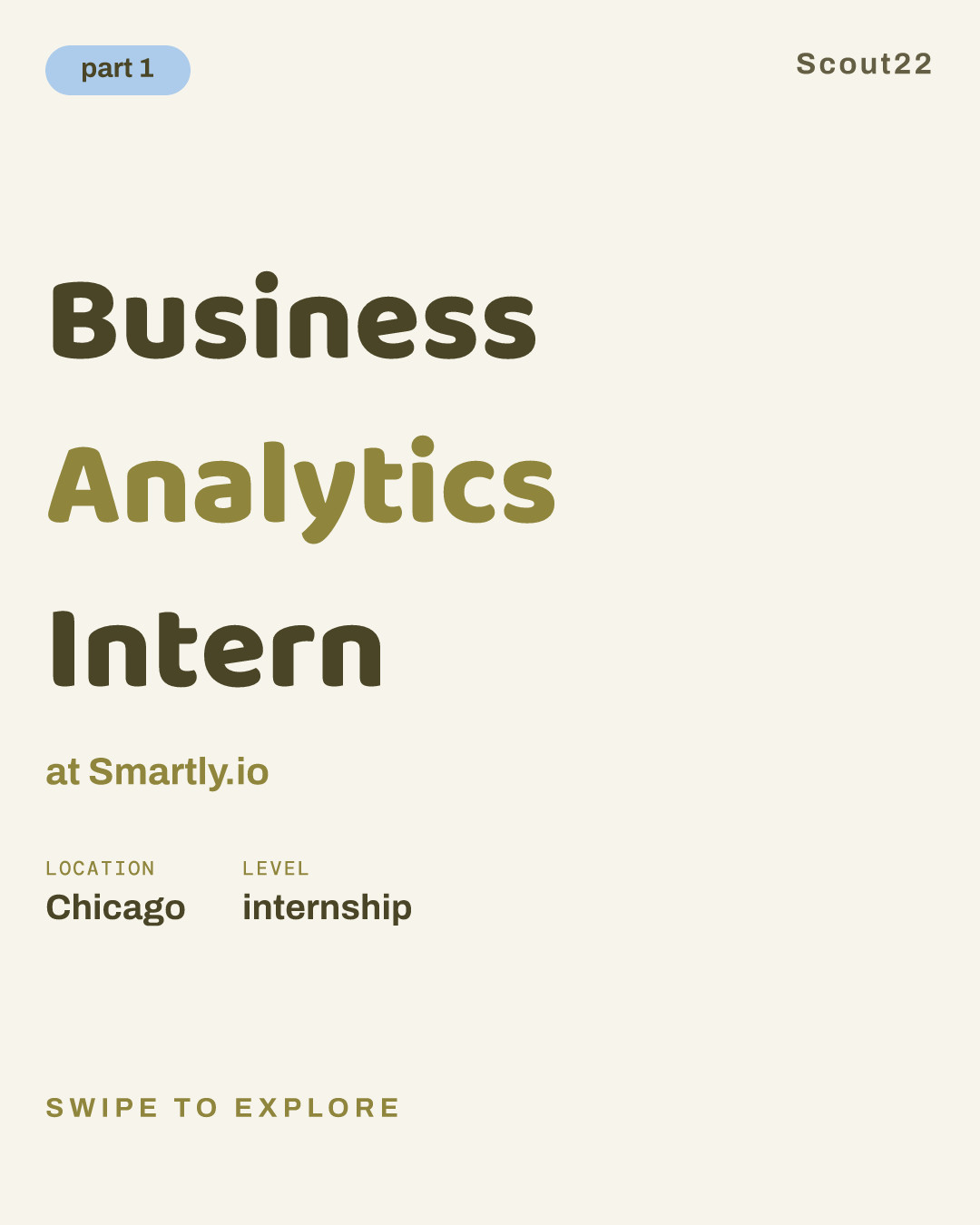 Business Analytics Intern at Smartly.io