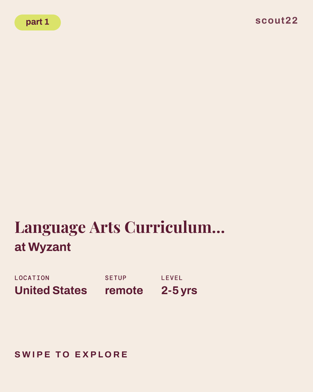 Language Arts Curriculum Designer, Assessment Focus (K-5) at Wyzant