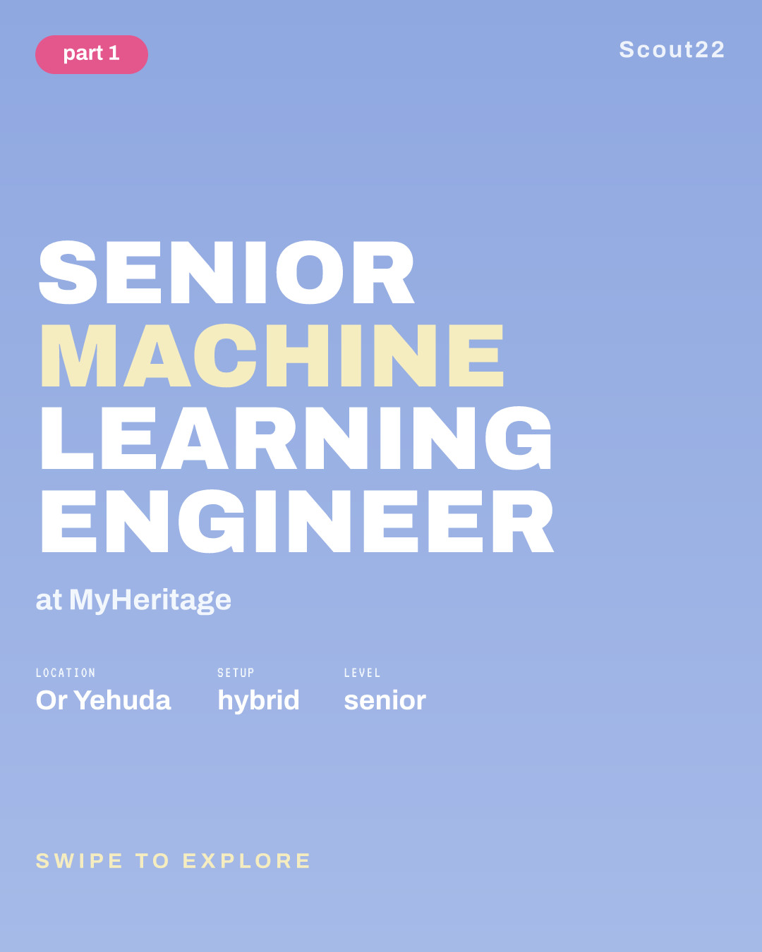 Senior Machine Learning Engineer at MyHeritage