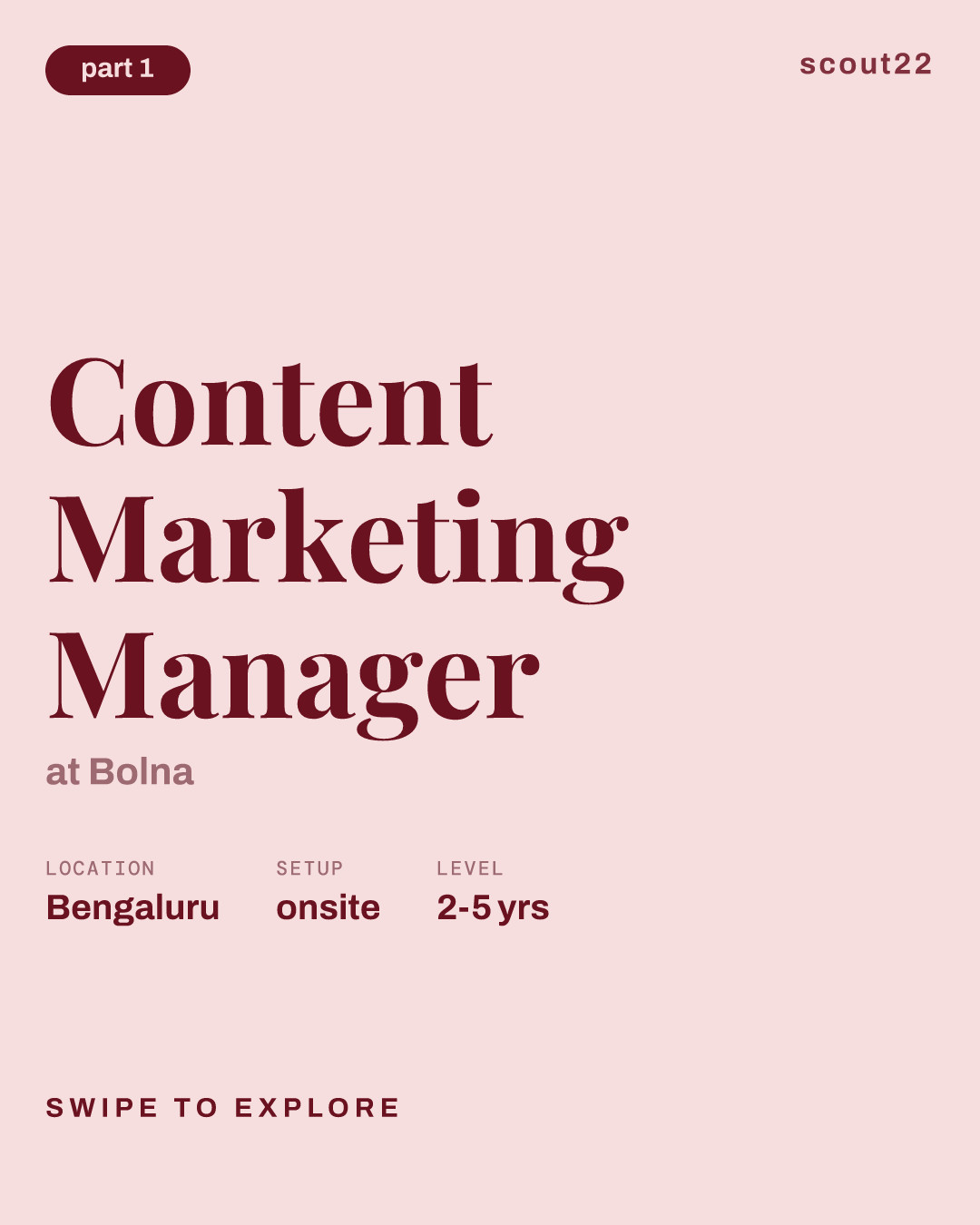 Content Marketing Manager at Bolna