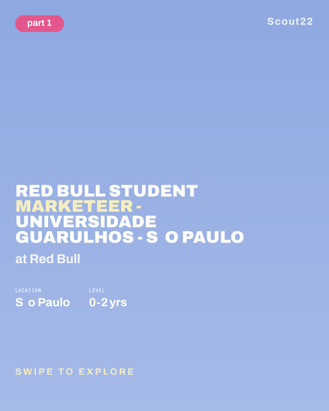Red Bull Student Marketeer - Universidade Guarulhos - São Paulo at Red Bull