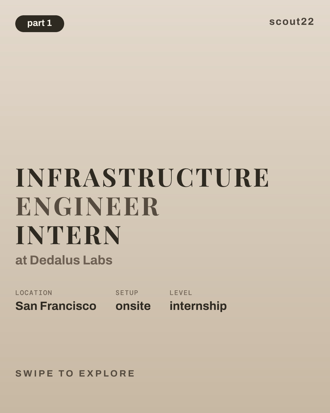 Infrastructure Engineer Intern at Dedalus Labs
