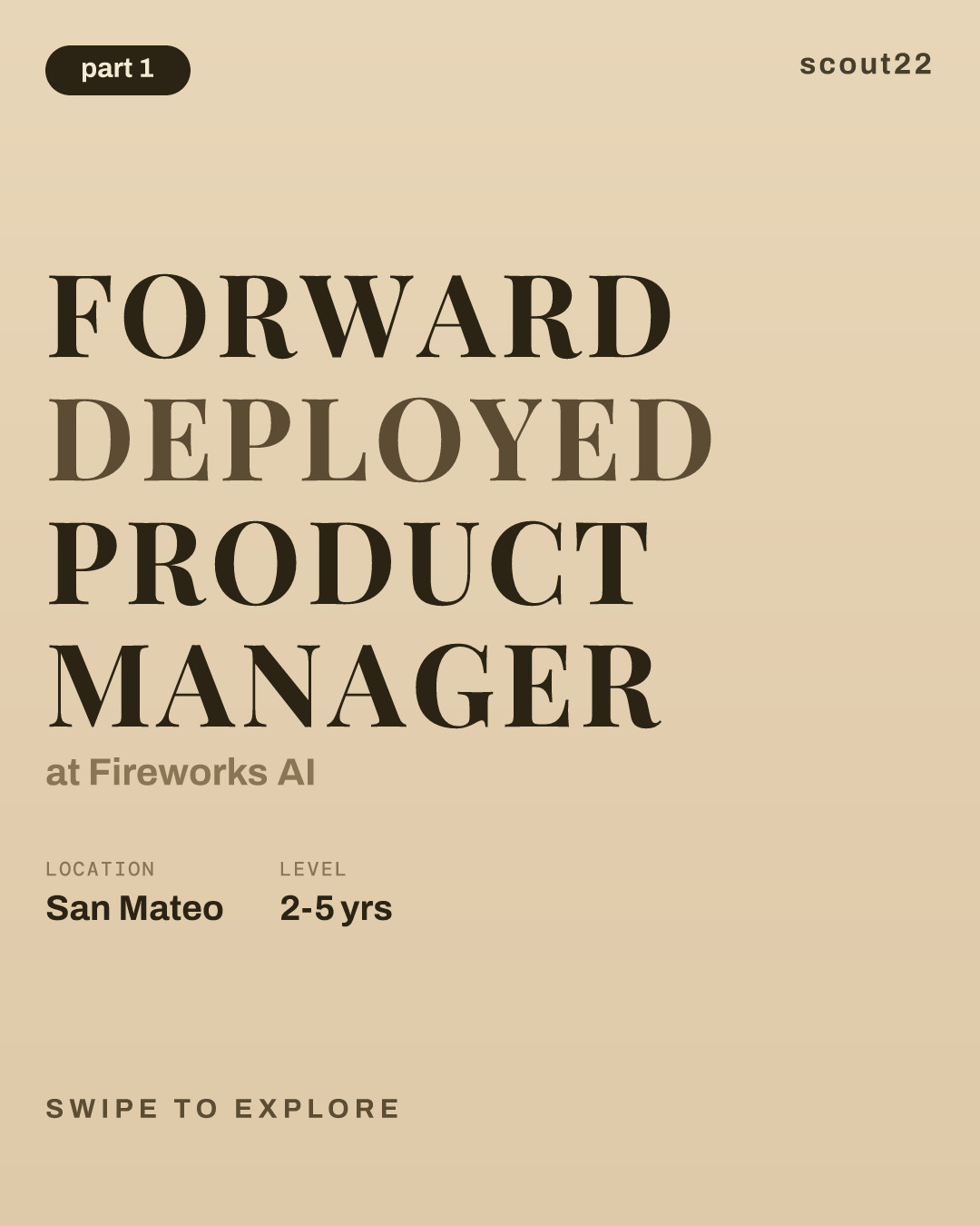 Forward Deployed Product Manager at Fireworks AI