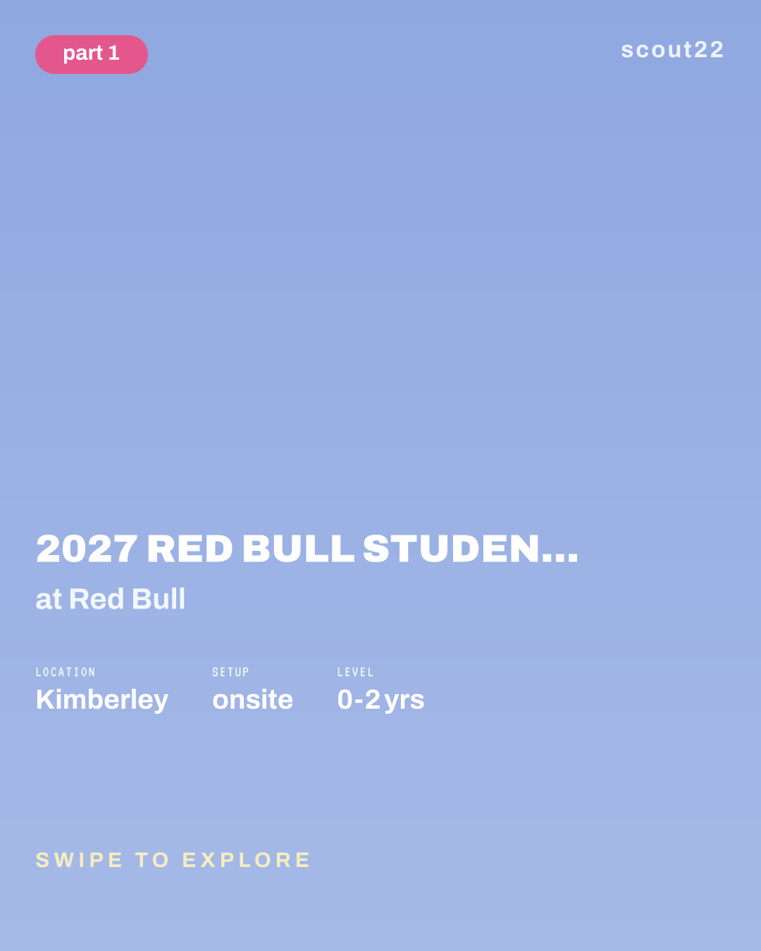 2027 Red Bull Student Marketeer - Northern Cape at Red Bull