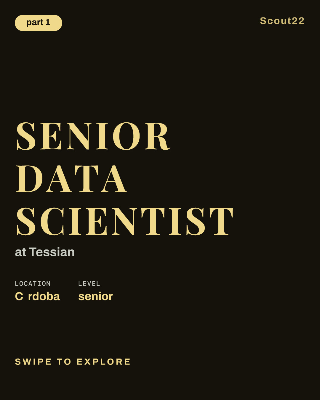 Senior Data Scientist at Tessian
