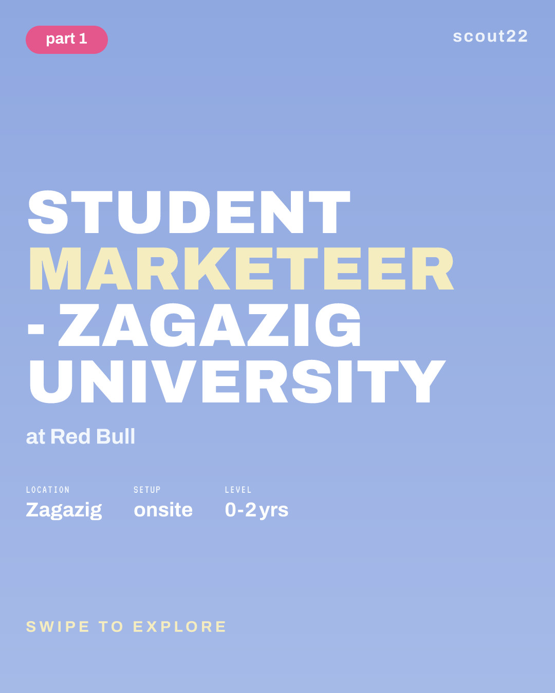 Student Marketeer - Zagazig university at Red Bull