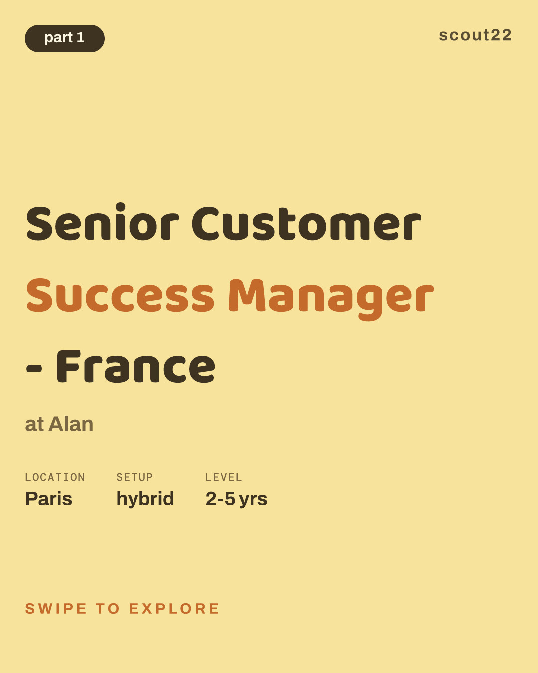 Senior Customer Success Manager - France 🇫🇷 at Alan