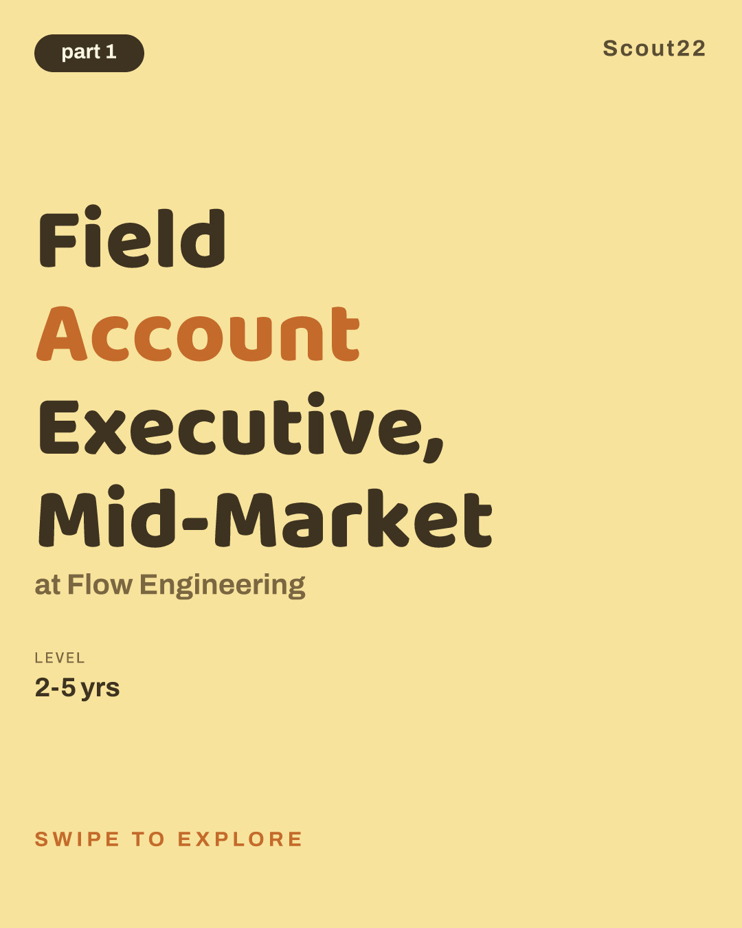 Field Account Executive, Mid-Market at Flow Engineering