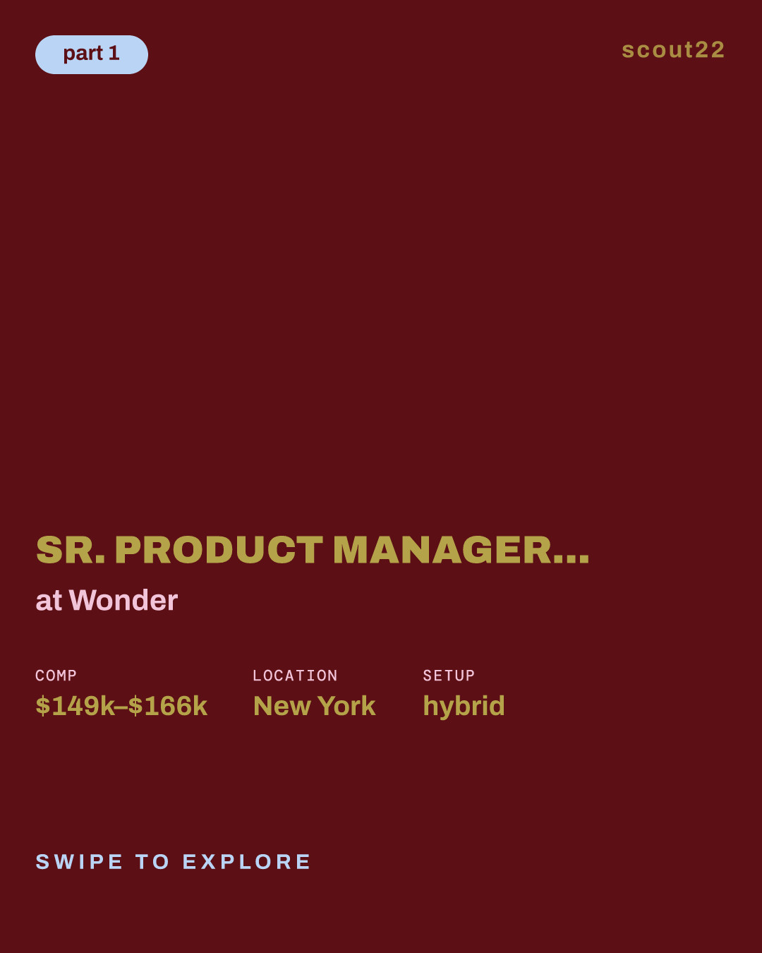 Sr. Product Manager (Technical) | Forecasting & Planning at Wonder